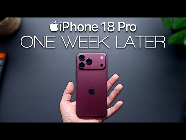 iPhone 18 Pro One Week Later - Worth it??