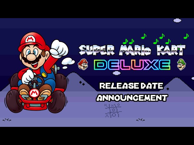 Super Mario Kart Deluxe (#SMKDX) - Release Date Announcement Teaser