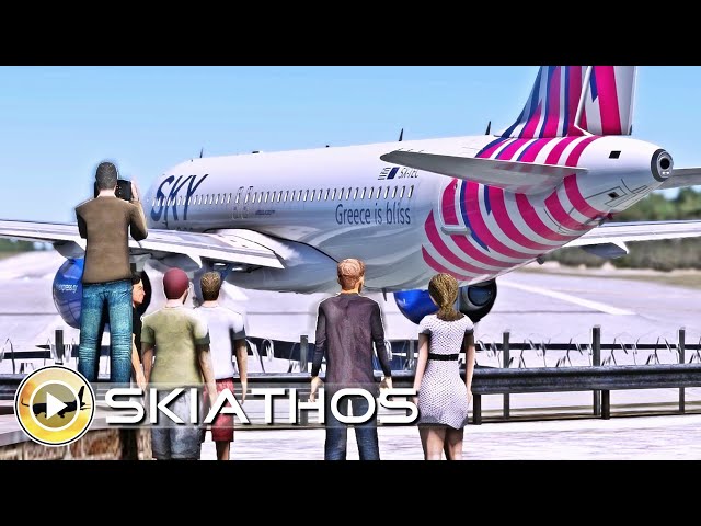Skiathos Airport | Flight Simulator Plane Spotting
