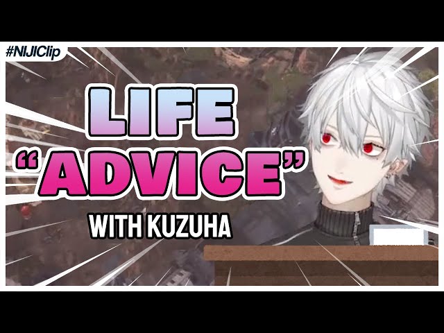 Kuzuha Gives Chat Valuable Life Advice (VTuber/NIJISANJI Moments) (Eng Sub)