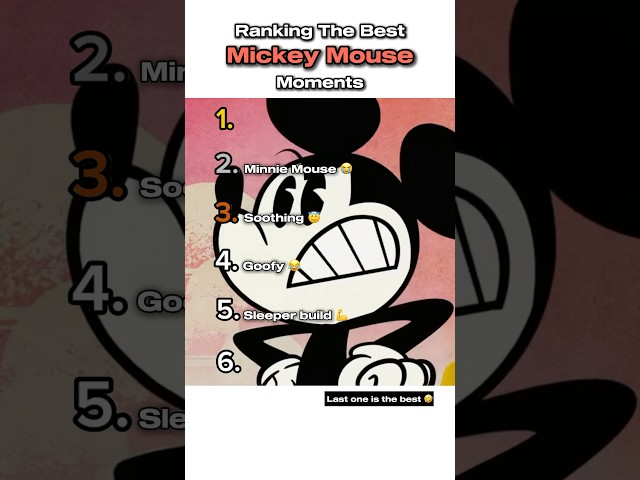 Ranking The Best Mickey Mouse Moments