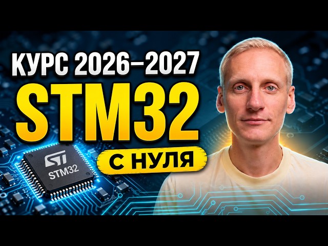 STM32 from Scratch: Microcontroller Programming Course 2026–2027