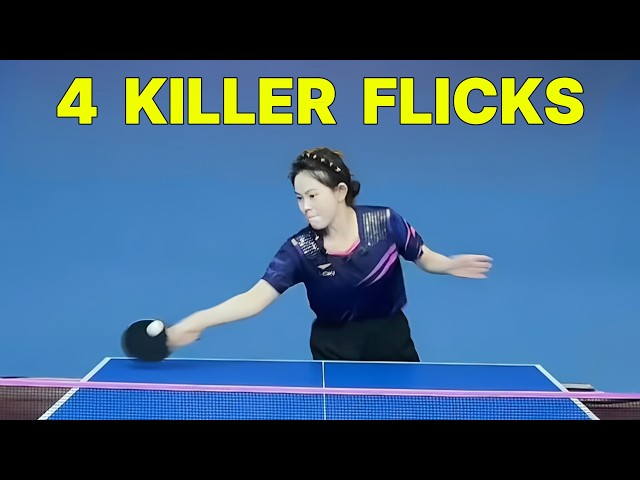 You CAN flick heavy backspin! The 4 killer Forehand Flicks to Dominate the Short Game