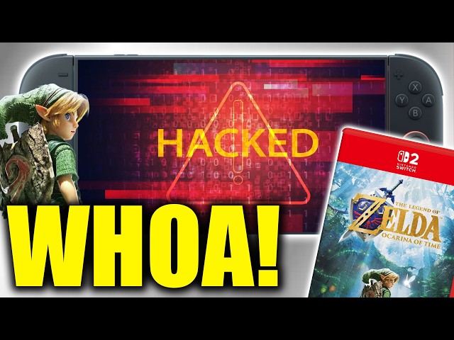 Long, Uninterrupted Zelda Ocarina of Time Footage + Switch 2 is Hacked!