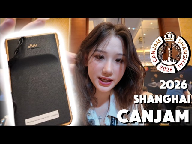 CanJam Shanghai 2026 | Sony WM1ZM3 "Gold Brick Gen3" Hands-on!