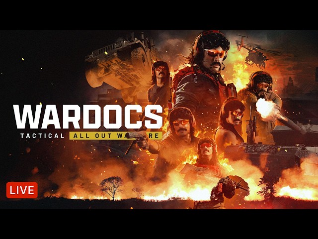 🔴DR DISRESPECT - WARDOGS - LAUNCH DAY
