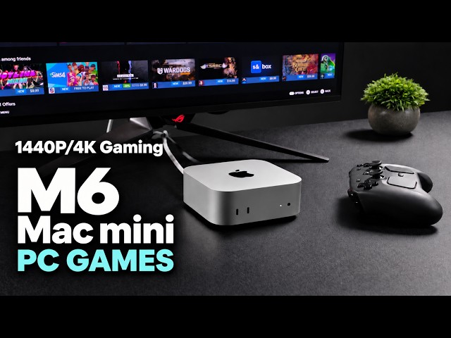 The New M6 Mac Mini Is Secretly A 1440p Gaming PC!