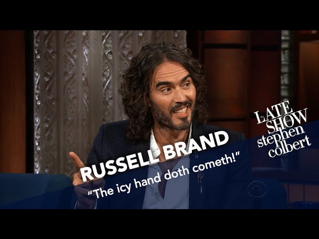 Russell Brand Puts His Spin On The 12-Step Program