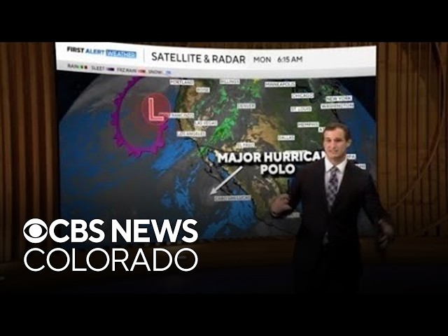 Rain is expected in Colorado, flooding concerns and high country snow