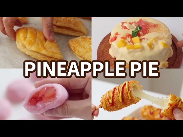 Satisfying Relaxing Video_Pineapple Pie Recipe_Asm
