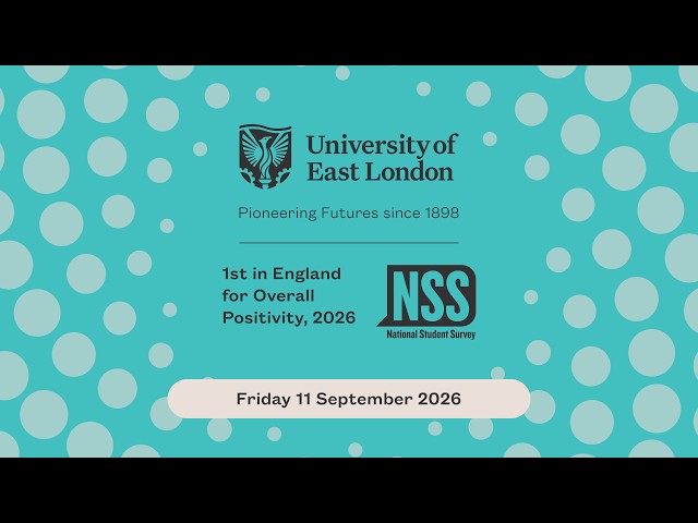 15:00 - Friday 11 September 2026 Graduation | University of East London