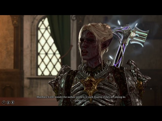 Minthara and Shadowheart's opinion on harpers