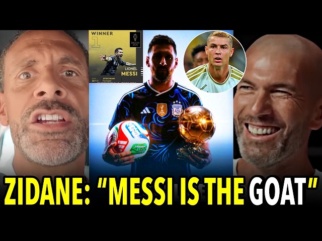 ZIDANE SHOCKS RONALDO WITH INSANE STATEMENT ABOUT MESSI