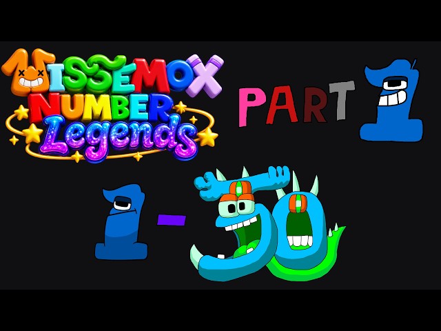 Wissemox Number Legends Part 1 (1-50)