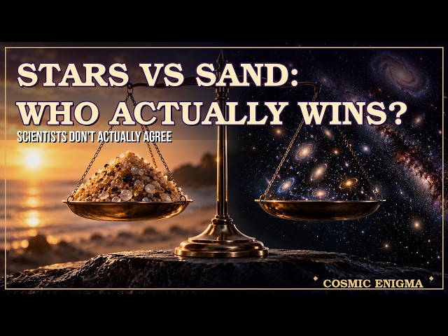 Stars vs. Sand: The Number Nobody Actually Knows