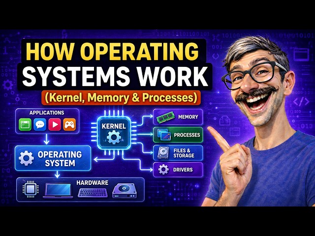 How Operating Systems REALLY Work (Kernel, Memory, Processes & More)