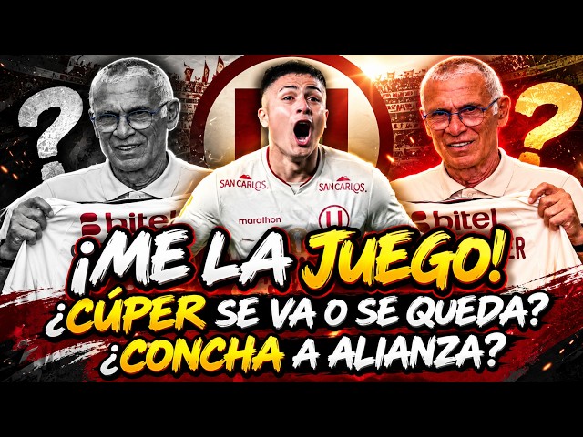 ¡LA VERDAD DEL CASO CONCHA! ¿SE PUEDE IR A ALIANZA? ¿CÚPER SE VA O NO DE UNIVERSITARIO?