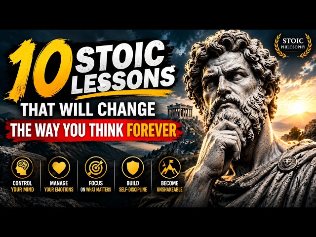 10 Stoic Lessons That Will Change the Way You Think Forever | Stoicism