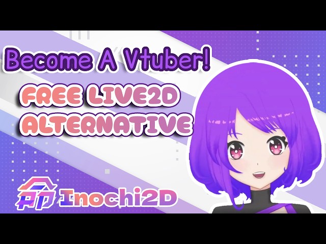 No Live2D? No Problem! Become a Vtuber with Inochi2D for FREE