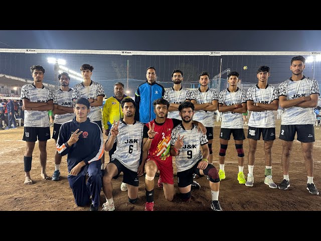 🔥Jammu Kashmir 🆚Maharashtra /Under 19 junior volley championship