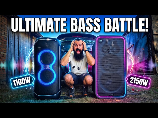 Sony ULT Tower Max vs JBL Partybox Ultimate: You Won't Believe The Results!