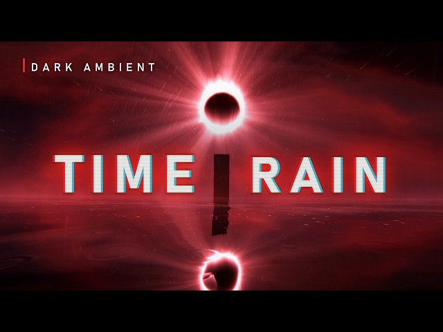 Time Rain | Dark Ambient · Audio-Reactive Visual (4K)