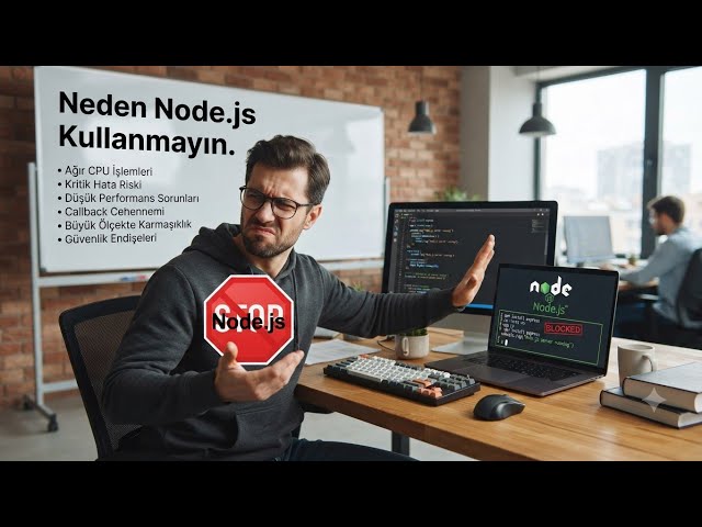 Neden Node.js Kullanmamalısınız. (Node.js) Kullanmayın. 