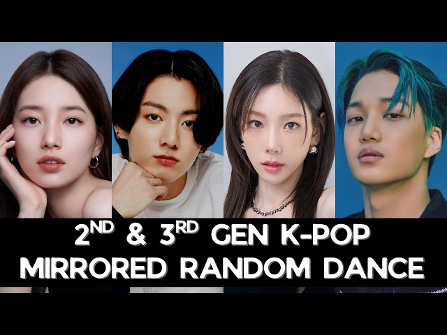 [MIRRORED] Old Iconic K-Pop Random Dance | audbearexo