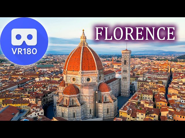 8K VR180 - Florence VR Tour / A journey to the heart of the Renaissance