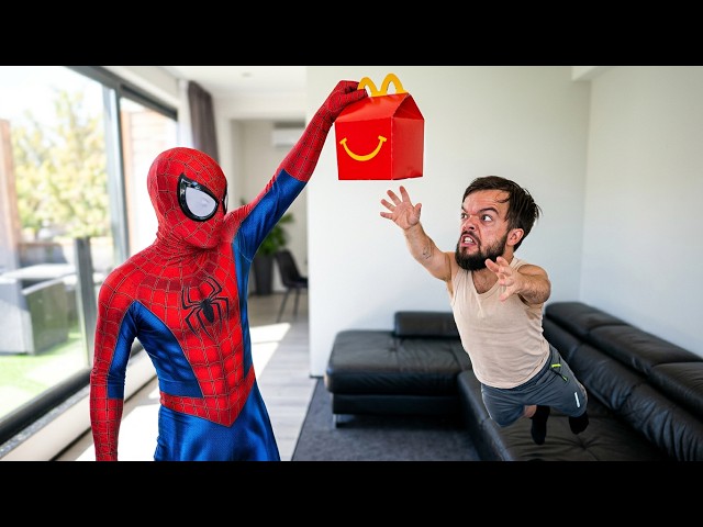 BEST MIX SPIDER-MAN TRIES EVERYTHING TO STOP LITTLE SPIDEY!