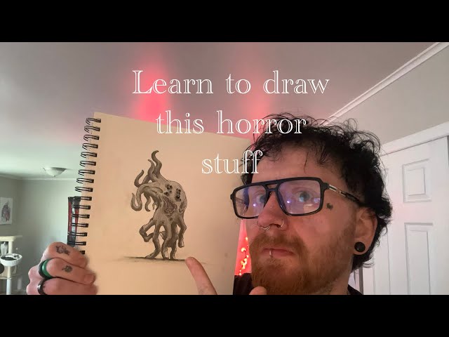Draw like a horror artist #horror #horrorart #artist  #art #followme 