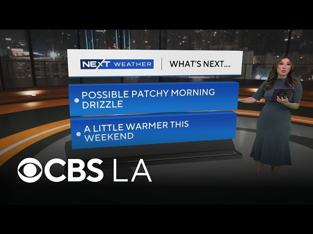Amber Lee’s NEXT Weather forecast