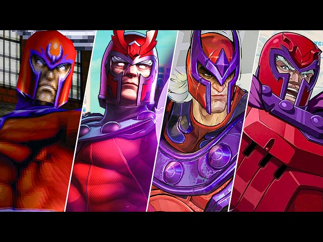 Evolution of Magneto in X-Men & Wolverine Games (1991–2026)