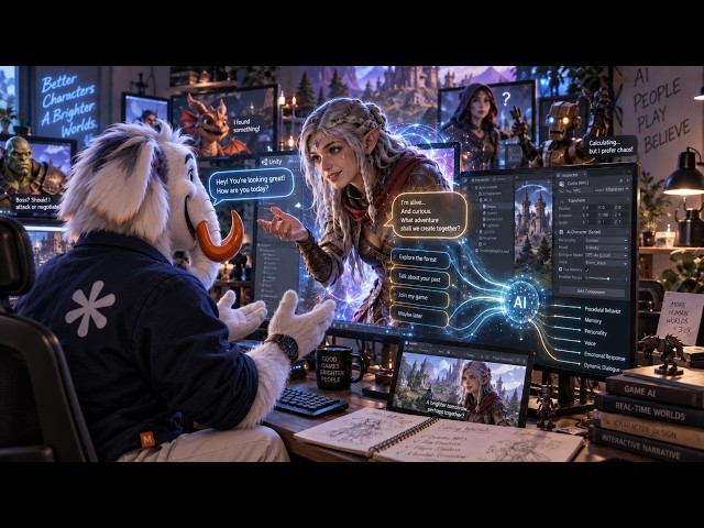 AI can make my Unity Game SPEAK?!