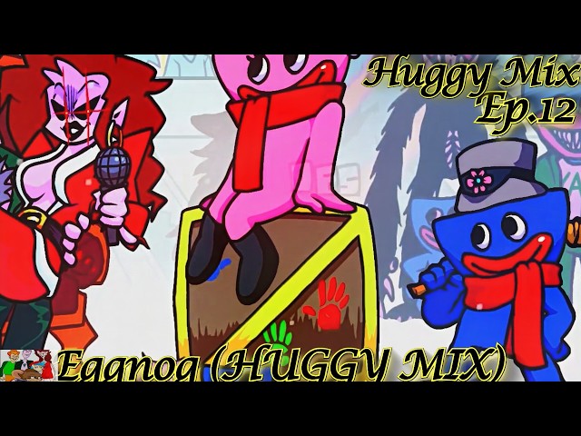 Friday Night Funkin' Huggy Mix (#huggywuggy #fnfmod) Mommy & Daddy Dearest VS Huggy