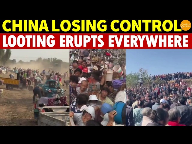 China On The Brink: Widespread Looting, Rural Revolts Erupt Across The Country