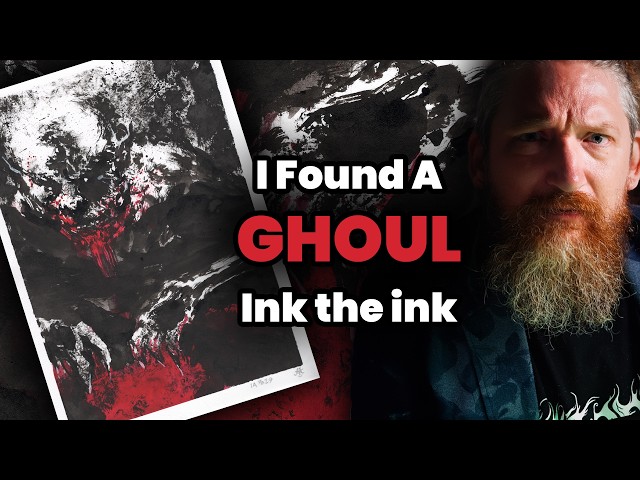 Painting a Ghoul in real-time | Inkblot Alchemy #29