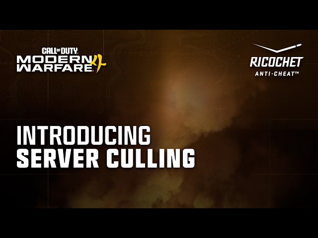 Combatting Wallhacks with Server Culling | Call of Duty Modern Warfare 4
