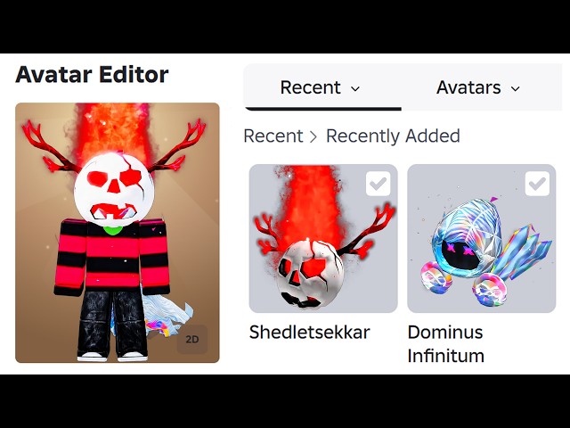 How to actually get these items for FREE on Roblox (Shedletsekkar & Amictus Infinitum)
