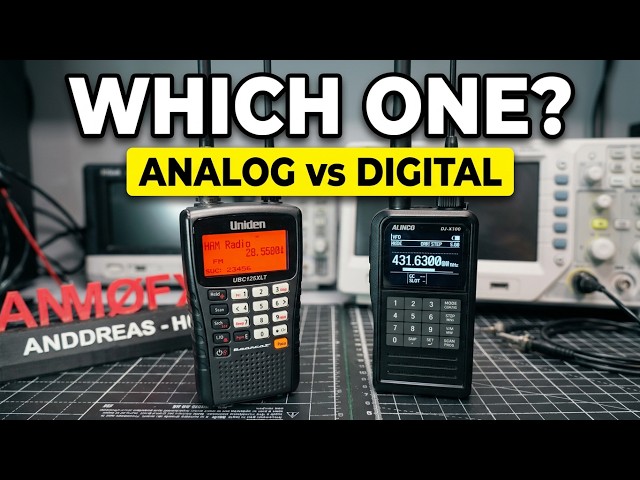 Uniden 125 & Alinco DCX100 Scanners