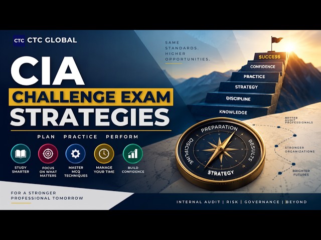 CIA Challenge Exam Strategies | How to Prepare, Attempt MCQs & Pass Smartly.