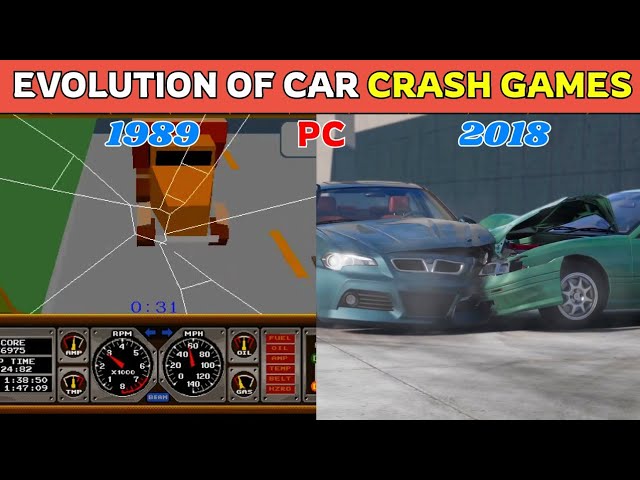 The Evolution Of Car Crash Games: 1989 - 2018 (PC)