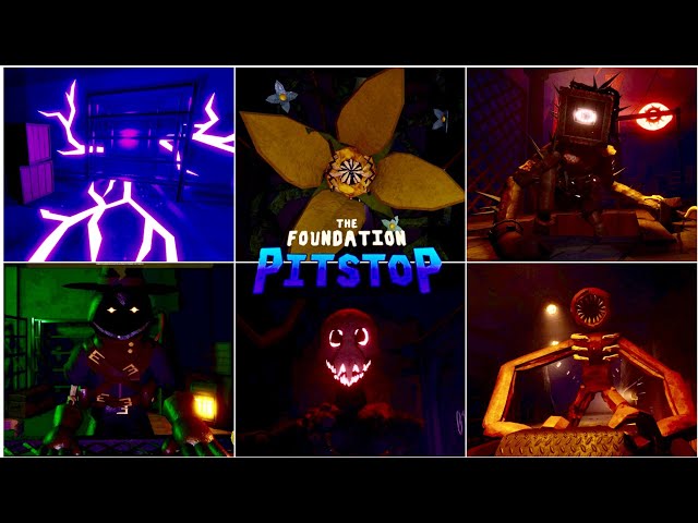Roblox The Foundation Doors PITSTOP Update | New Enemies - Chases & More 