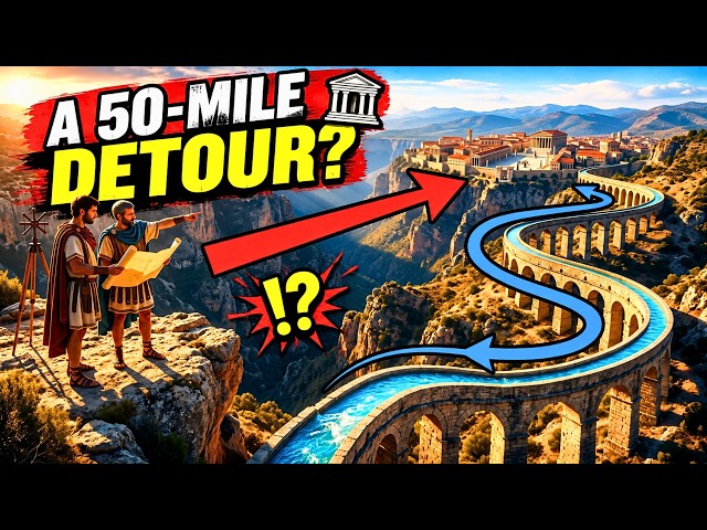 The Incredible Engineering of Roman Aqueducts (And Why They Refused the Shortest Path?)