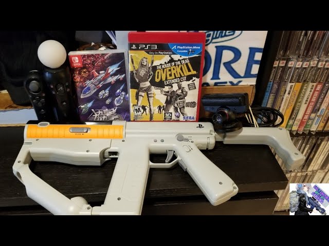 Playstation Move Ps3 Lightgun Games // R Type Final 2 Demo // Quad Fighter K Unboxing