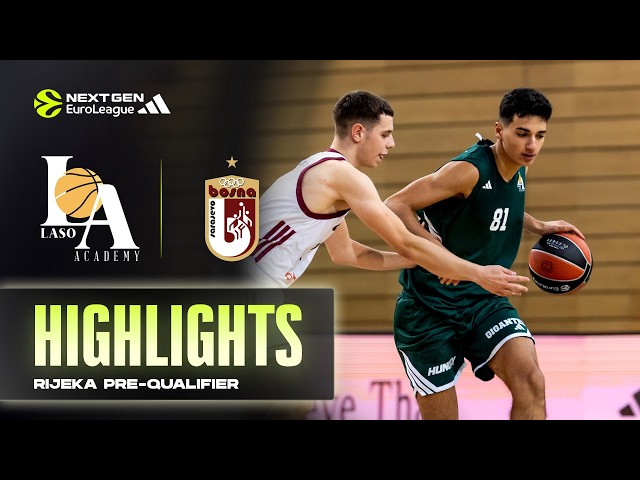 U18 Pablo Laso Academy - U18 Bosna BH Telecom Sarajevo | R1 NextGen Rijeka Pre-Qualifier Highlights