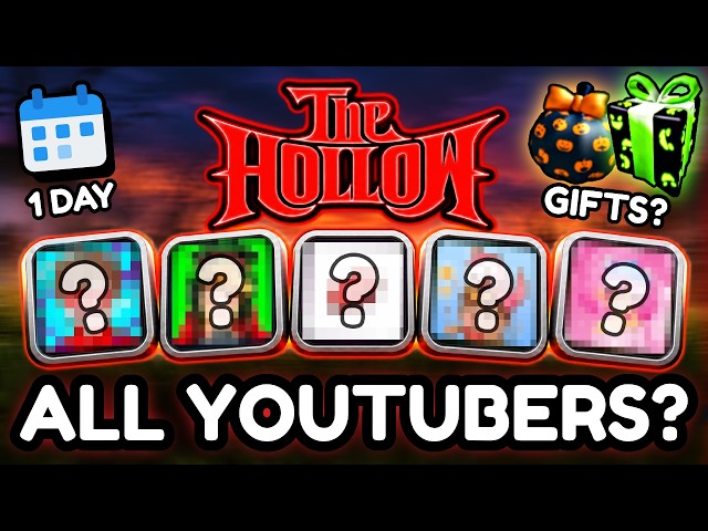 NEW LEAKS + ALL YOUTUBERS In The Hollow (Roblox Event)