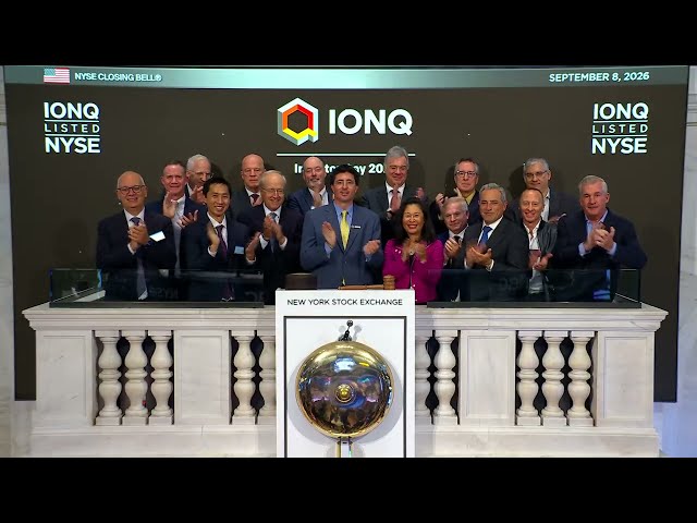 IonQ (NYSE: IONQ) Rings The Closing Bell®