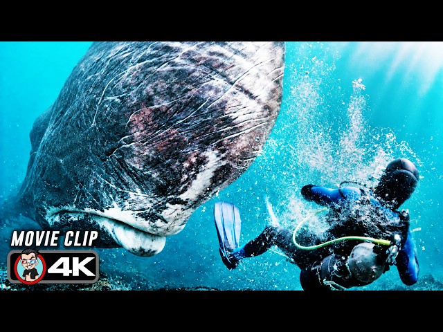 Swallowed Alive By A Cachalot | WHALEFALL (2026) Movie CLIP 4K