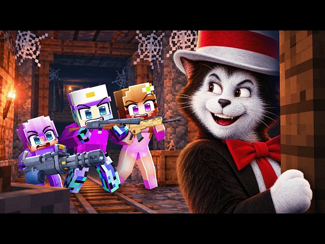 Cat in the Hat vs GUNS in Minecraft...